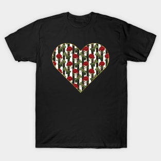 Floral love pattern T-Shirt